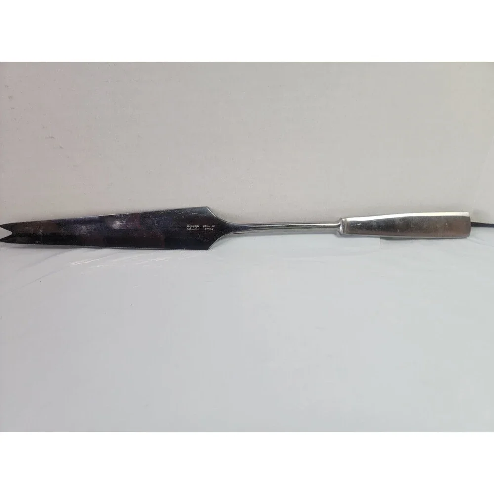 Vintage Capri Italy Stainless Grillmaster Carving Knife 15.5” MCM Patent 67984
